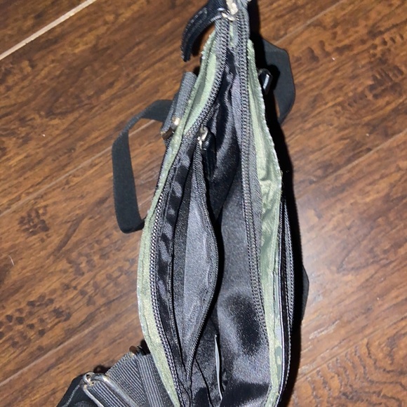 Army green Roots over the shoulder bag - Picture 4 of 4